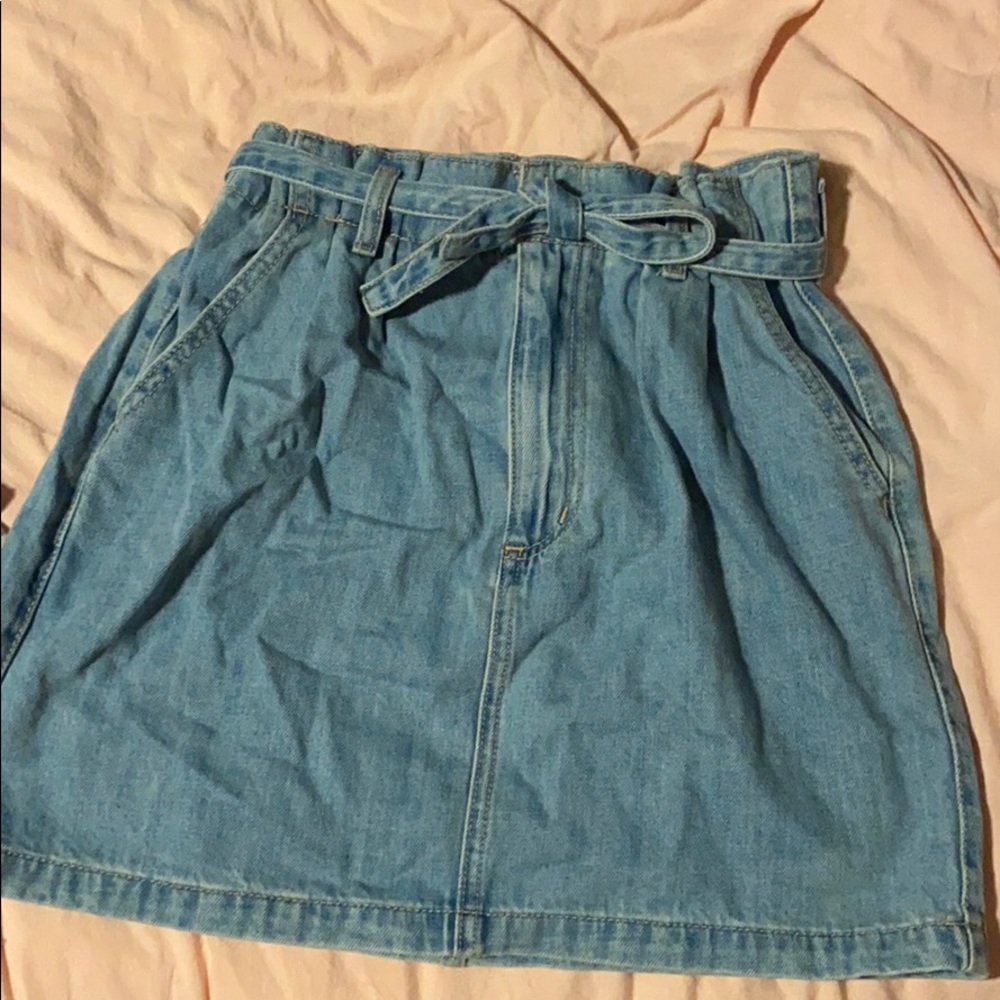 jean skirt